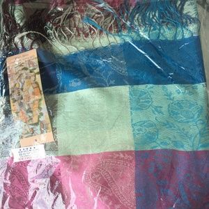 NEW!! Cashmere Festival Pashmina Scarf